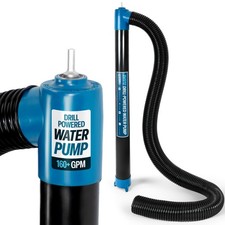 Drill-Powered Stick Water Transfer Pump 160 GPM, Anti-Clog, 6 FT Hose Include... picture