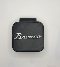 Bronco Vintage Script Trailer Hitch Cover Plug Ford SUV 2