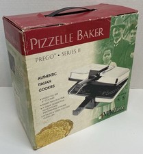 Vintage VillaWare Prego Pizzelle Baker Series II 3600-NS W/ Box & Manual TESTED picture