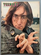 Teenset Music Magazine February 1969 John Lennon The Beatles Jefferson Airplane picture