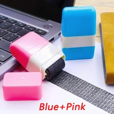 Pack 2 Identity Theft Protection Roller Stamp Guard ID Privacy Confidential Data picture