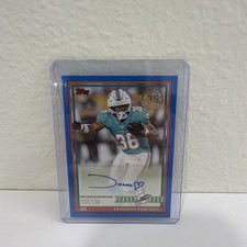2026 Topps Donovan Edwards 1991 Auto Blue /150 #91AC-DE Miami Dolphins SM5 picture
