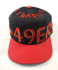 San Francisco 49ers Vintage Team NFL Annco Spell Out Painters Hat Cap Snapback picture