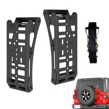 2Pcs Universal Spare Tire Molle Panel Mount, Vehicle Traction Boads Bracket picture