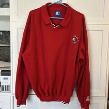 Vintage 80s/90’s Starter Indiana Hoosiers Basketball Sweatshirt Mens SZ LARGE picture