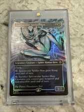 2025 MTG SPM EN Borderless Textured Foil #0241 Spectacular Spider-Man 🔥🔥 picture