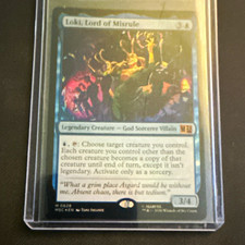 MTG Marvel Super Heroes Mythic Foil Loki, Lord of Misrule 0628 picture