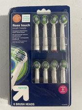 up & up Floss Touch Replacement Brush Heads - value 8 pack picture