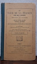 1904 LE TOUR DE LA FRANCE PAR DEUX ENFANTS ANTIQUE FRENCH TEXTBOOK picture