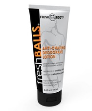 Fresh Balls 3.4 oz Anti Chafing Lotion to Powder Men Deodorant Cream Multi-Pack picture