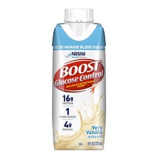 Nestle Boost Glucose Control Balanced Nutritional Drink Very Vanilla 8 oz 24 Ct picture
