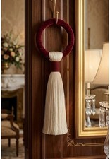 Royal Luxury Mexican Macrame Wall Tapestry Large Cotton Rope Wall Hanging picture