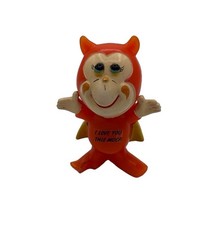 Vintage 1971 Wallace Berrie Red Devil Figurine I Love You This Much 4.25 picture