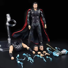 New Mafex No.104 The Avengers End Game Thor Action Figure Toys in Box Set Gift picture