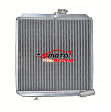 4Row Aluminum Radiator For Land Rover Series II 88/109 2.3/2.3D 1961-1986 Manual picture
