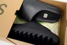 New Adidas Yeezy Slide HQ6448 Onyx Unisex Slipper Outdoor Sandal Without Box picture