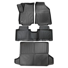 For 2018-2025 Chevrolet Equinox Heavy Duty TPE Floor Mats Trunk Cargo Liners 3D picture