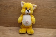 Vintage Rare Yellow Cat Plush Malcok LTD Unknown picture