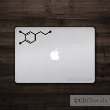 Dopamine Molecule - Window Bumper Sticker Laptop Vinyl Decal Sticker  Decal Atom picture