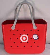 Bogg Bag Original Bullseye Tote Bag - Red with Removable Pouch New picture