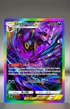 Umbreon Ex Holographic Custom Art Card -  Collectible Token Foil picture