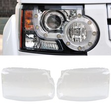 Left+Right 1 Pair For Land Rover Discovery 4 LR4 2014-2016 Headlight Lens Covers picture
