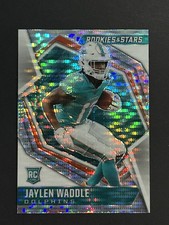 2021 Panini Rookies & Stars Jaylen Waddle #108 Pulsar Prizm RC Dolphins picture