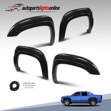 Fender Flares Fit For 2007-2013 Chevy Avalanche Factory Style Full Set Paintable picture