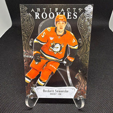 Upper Deck Artifacts Rookies Rookie Beckett Sennecke #201 Ducks NHL 2026-27 picture