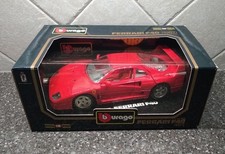 NEW BBURAGO 1987 RED FERRARI F40 1:18 DIE-CAST DIAMONDS MODEL  #3032 picture
