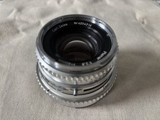 Hasselblad Carl Zeiss Planar C 80mm f/2.8 Chrome Lens - FOR PARTS - CLEAN GLASS picture