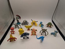 Vintage 90s - 2000s Pokémon Toy Lot - 15 unique figures including 1 trainer picture