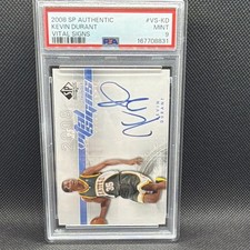 Upper Deck 2008-09 SP Authentic Kevin Durant Vital Signs #VS-KD Auto PSA 9 picture