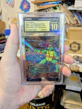 MTG TMNT MYTHIC RARE FOIL Leo's Katana CGC PRISTINE 10 picture
