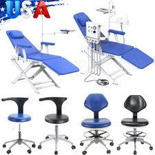 Silla plegable simple dental portátil / taburete médico móvil picture