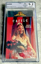 CARRIE (1976) VHS - MGM / UA HOME VIDEO 9.2/10 - SISSY SPACEK - STEPHEN KING picture