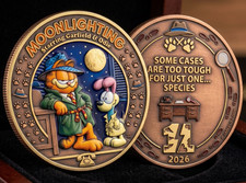 Garfield & Odie Moonlighting Starring Commemorative Coin picture