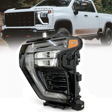 LED Headlight Assembly Left For 2024 2025 Chevy Silverado 2500 3500 HD 85044248 picture