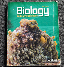 Abeka Biology God’s Living Creation Science/Health Series 5th Ed Paperback picture