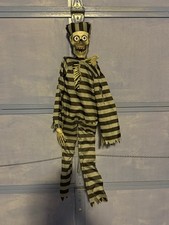 Gemmy Wise Crack Jack Skeleton Animated Prisoner 2008 Halloween picture