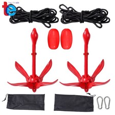 1.5lb/3.3lb/5.5lb/7.05lb Portable Folding Anchor Buoy Kit Canoe Kayak Raft Boat picture