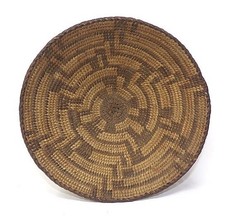ANTIQUE PIMA BASKET BOWL -8