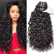 Brazilian Natural Wave Human Hair Extension 3 Bundles Virgin Hair Weaves 300g us picture
