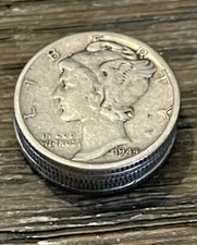 Mercury Dimes 90% Silver [Lot of 5] - 1916-1945 CHOOSE HOW MANY LOTS OF 5 COINS picture