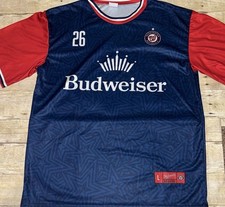 Collectible Nationals Vs Phillies 2026 Budweiser Limited Edition Jersey Size L picture