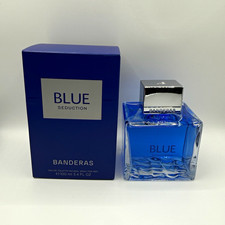 Banderas Blue Seduction Eau de Toilette Spray Regular Size 3.4 fl oz AUTHENTIC picture