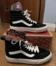 NWB Vans Sk8-Hi Mte-1 Black White Leopard Insulated Water Resist W8 M6.5 picture