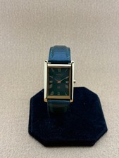 GREEN Vintage Seiko Slim Quartz Men's Wrist Watch picture
