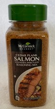 NEW McCormick Gourmet Cedar Plank Salmon Seasoning Mix 12.75 oz-Discontinued picture