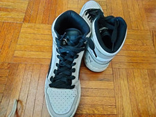 PUMA Men’s Mid Top Lace-Up Athletic Sneakers Colorblock White/Black Rubber picture